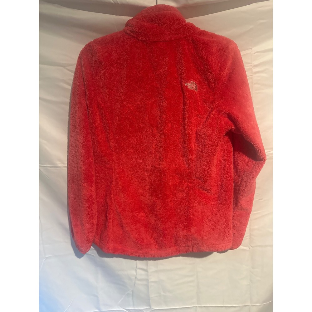 The North Face Osito Jacket Womens Medium Hot Pink Full Zip High Pile Fleece - Picture 6 of 7